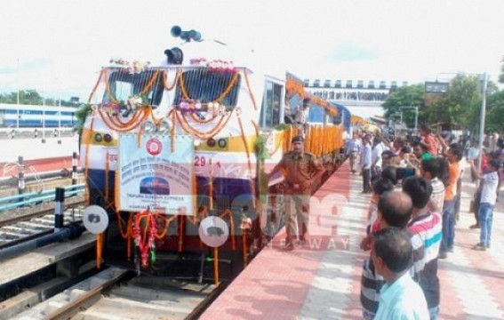 Modi’s Act-East Policy in action :Kolkata-Agartala Express train to kick off in Sept-2016 : ‘Lack of bogies delayed the project’ : Railway Authorities, State BJP Chief talks to TIWN Modi’s Act-East Policy in action :Kolkata-Agartala Express train to kick off in Sept-2016 : ‘Lack of bogies delayed the project’ : Railway Authorities, State BJP Chief talks to TIWN
